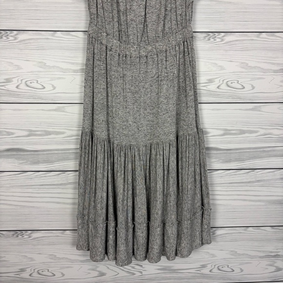 Rebecca Taylor Gray Jersey Knit Open Back Dress Size XS Flowy Coastal - Picture 5 of 10